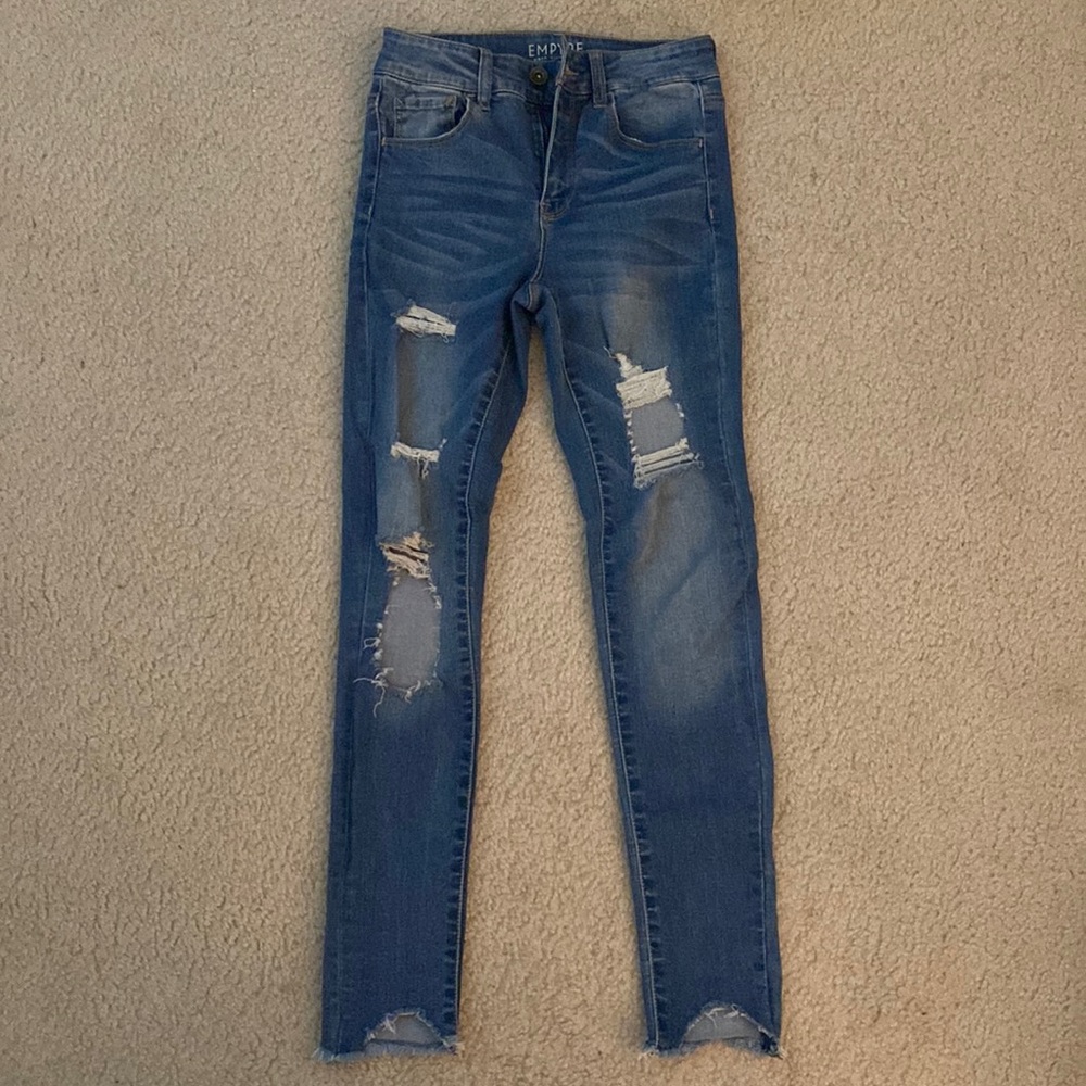 Empyre distressed skinny jeans Size 0